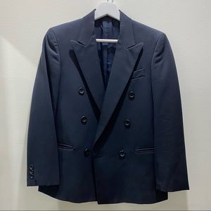 Perfect classic vintage double breasted blazer
